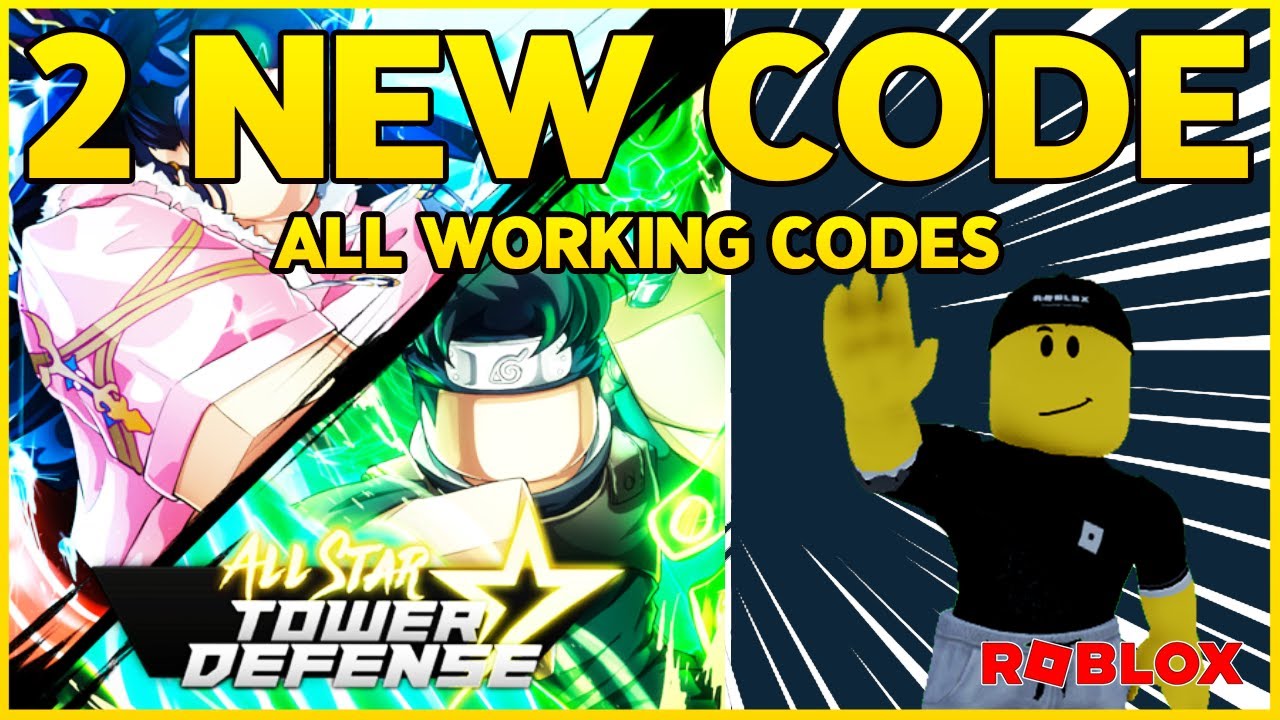 ✓2 NEW✓ALL WORKING CODES for ⚡ALL STAR TOWER DEFENSE⚡ UNIVERSE