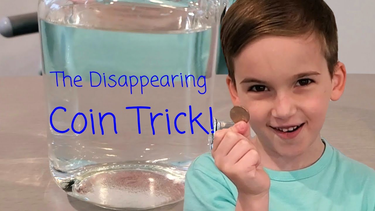Disappearing Coin Trick The Magic of Science! YouTube