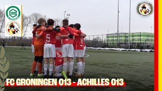 🔴⚔️ FC Groningen O13 - Achilles O13