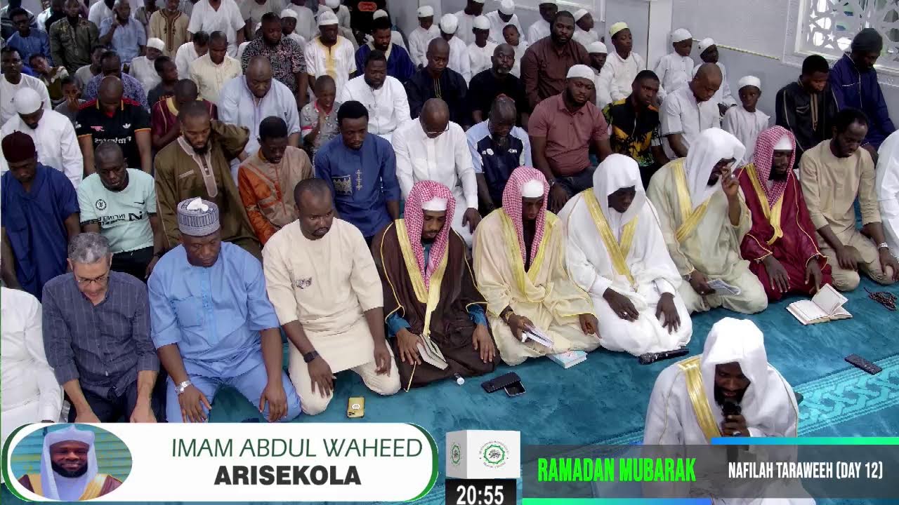 NAFILAH TARAWEEH (DAY 12)