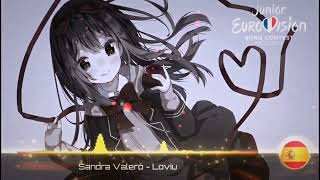 Sandra Valero - Loviu (Nightcore Version) Spain 🇪🇦 [JESC 2023]