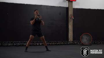 kettlebell goblet cossack squat