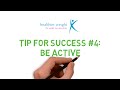 Gastric band tips for success #4 - Be active