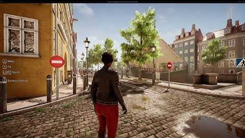 Unreal Engine 5.3 - Testing Nordic Harbour (mixed with City Sample Metahuman NPCs and more) - 4K