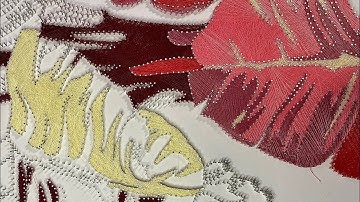 String Art Beautiful Flower part 1