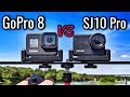 SJCAM SJ10 Pro VS GoPro Hero 8 Black Action Camera Comparison