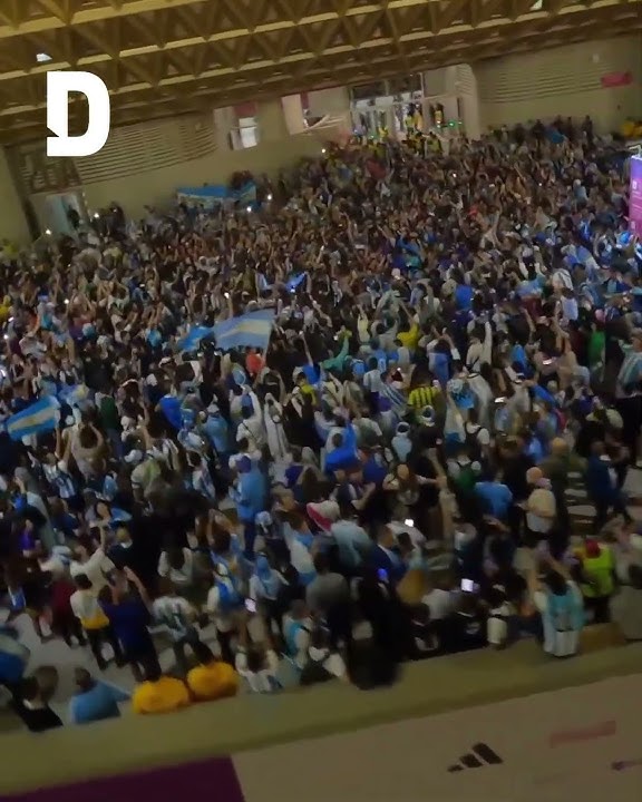 Vamos Argentina echoes at Lusail Stadium