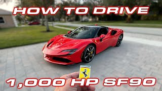 How to drive the 1,000 HP Ferrari SF90 Stradale by DragTimes 141,955 views 3 months ago 33 minutes