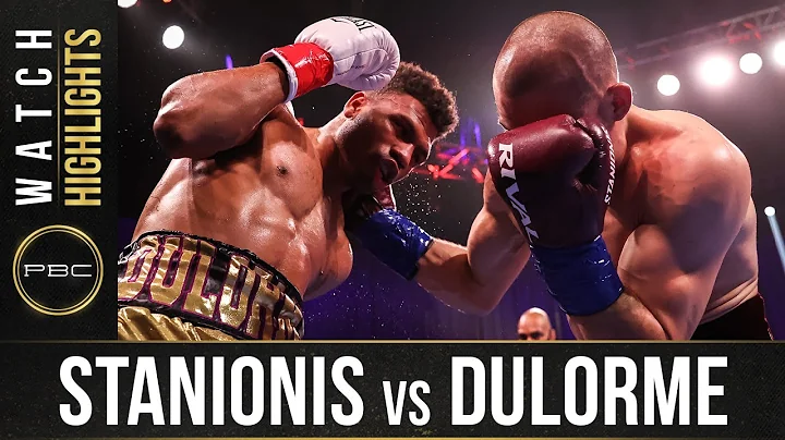 Stanionis vs Dulorme HIGHLIGHTS: April 10, 2021 | ...