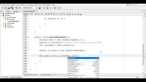 JAVA - Consola, menú con ciclo While, Vectores Random, Matrices Random.