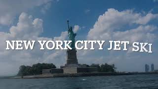 Jet ski New York (statue of liberty) (Manhattan)