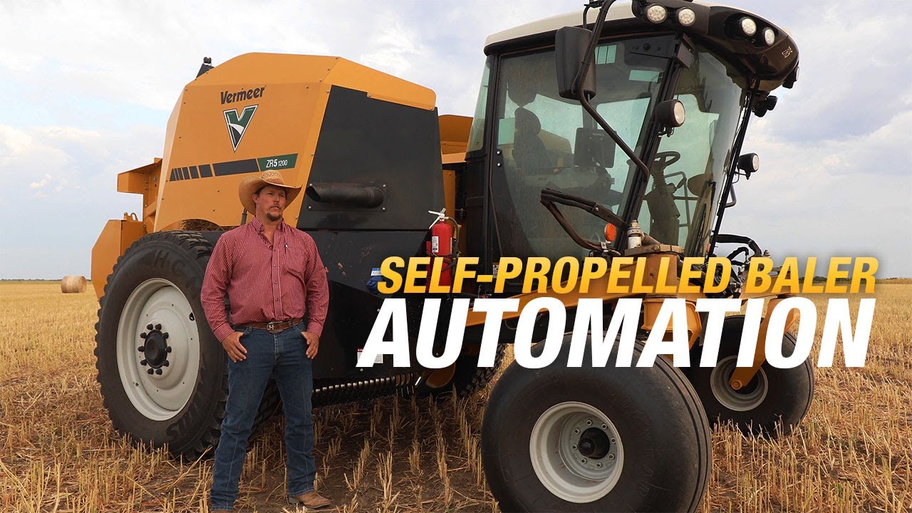 Automation: why Justin Hannsz switched to the ZR5-1200 self-propelled baler