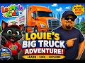 Semi Trucks for Kids 🚚 | Big Rig Trucks | How Trucks Bring Food Across America | LooMelo Kids