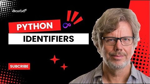 Python Identifiers Explained in Telugu 🔥 | Learn Naming Rules in Python Easily