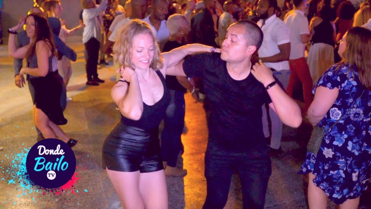 Mexico y Estados Unidos Bailando Salsa | Baila en Cuba 2019