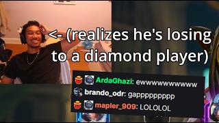 the moment sugarfree realizes he's losing a $100,000 tournament to a diamond player screenshot 5