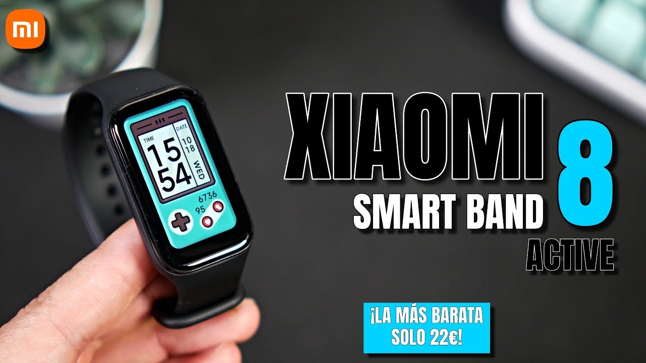 Xiaomi Smart Band 8 Active - Pulsera de Actividad, Autonomía de hasta 14  días, Pantalla TFT de 1,47”, Resistente al Agua 5 ATM, Monitorización de  Salud, +50 modos deportivos, Rosa (Versión ES) : : Electrónica