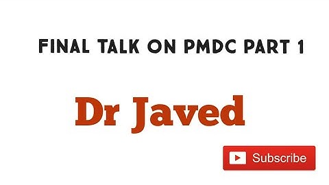 PMDC EXAM Part 1 Last video||What u have to study for clearing PMDC part 1