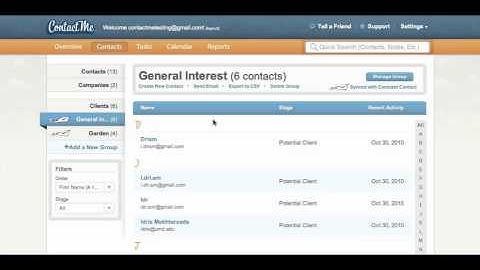 ContactMe with Constant Contact