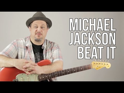 Michael Jackson  Beat It Guitar Lesson  How to play on Guitar  Riff and Chords