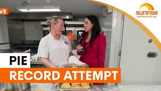 Ballarat bakery aims for pie-eating record | Sunrise