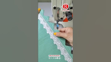 How to make triangle lace Sewing Tutorial Part 01