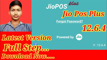 Jio Pos Plus Latest version 12.6.4 Download link | Jio pos plus New Update 12.6.4 Download link