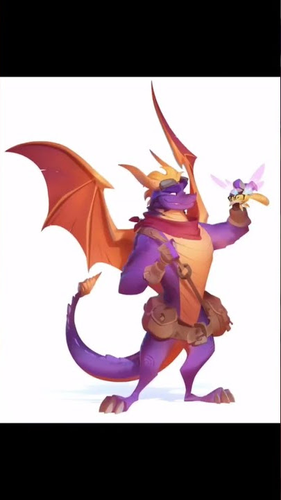 Adult #spyrothedragon X #Elora