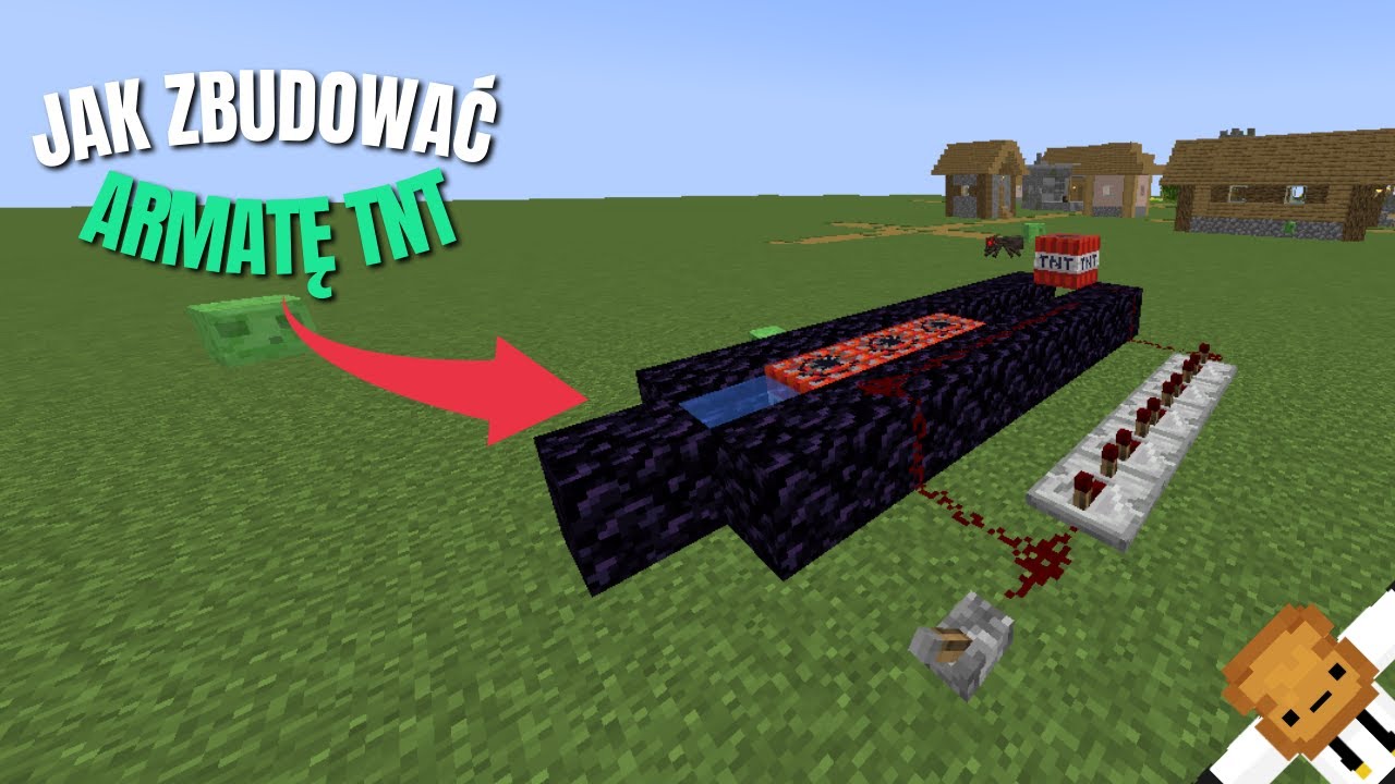Jak Się Robi Tnt W Minecraft JAK ZBUDOWAĆ ARMATĘ TNT W MINECRAFT - YouTube