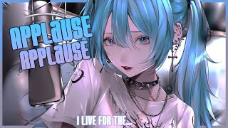 Nightcore ↬ Applause [ROCK VERSION | sped up] Resimi