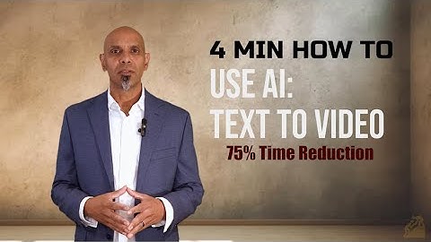 How to AI for text to video in 4 minutes - Heygen - Quillbot - MS Word