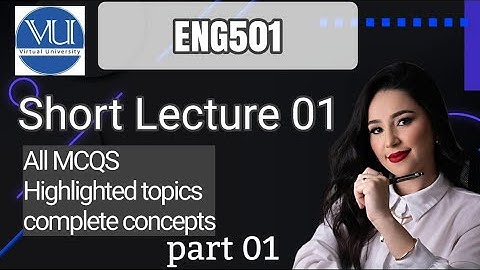 ENG501 Short Lesson 1 (Part 1) _Highlighted_ Introduction To Language