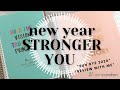 Erin Condren | New Year Stronger You | A5 Goal Setting Journal & Vision Journal | Review