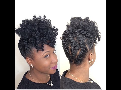 Twist N Flex Curly Updo Tutorial featuring Lottabody! #nhdcstyleQUEEN ...