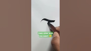 cara cepat bisa kaligrafi khat naskhi #kaligrafinama #belajar #kaligrafi #naskhi #kaligrafinama