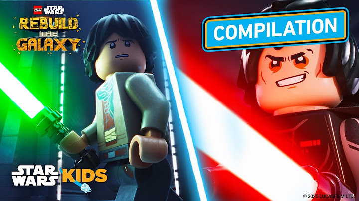 Lightsabers + LEGOS = Awesome 😎| LEGO Star Wars: Rebuild the Galaxy | @StarWarsKids