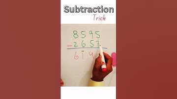 No More Borrowing! Subtraction Trick That Saves Time #subtraction #mathskills773 #quickmath
