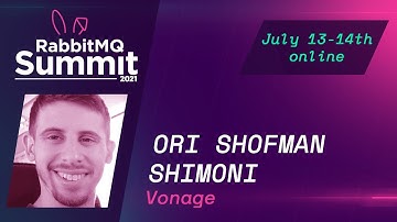 Building a scalable multichannel notification system | Ori Shofman Shimoni | RabbitMQ Summit 21