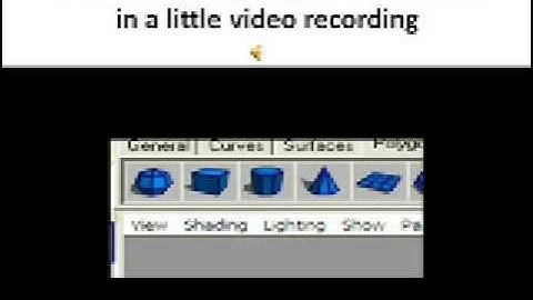 Maya 7 tutorial with sound and animation  Iphone edition