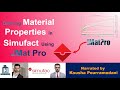 An Example to Define Material Properties in Simufact