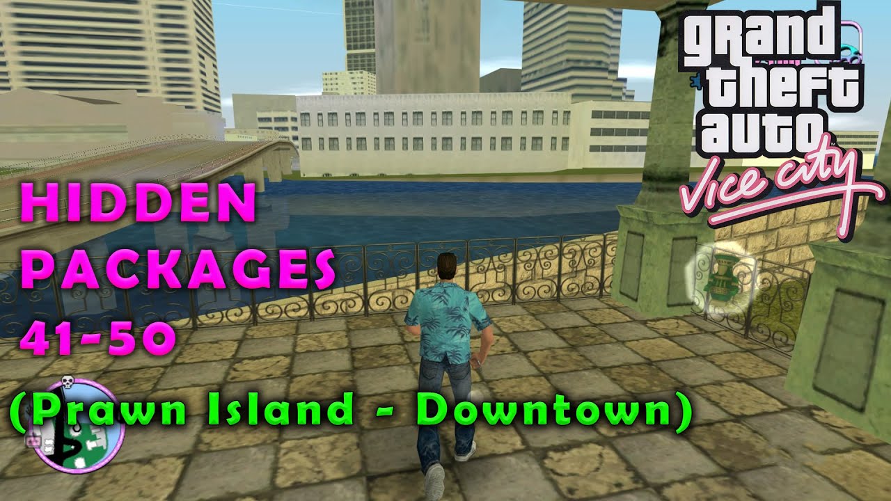 GTA Vice City Hidden Packages 4150 (Prawn Island Downtown) YouTube