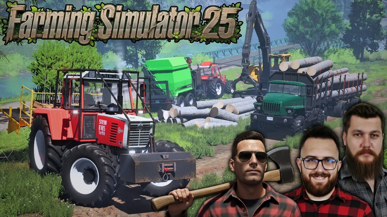 SADZIMY LAS! 🌱 Ciężki Transport Drzew i Wiórów! 🚜