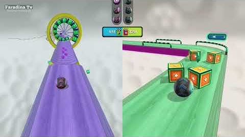 ⭕🔥Going Balls Vs Reverse Video Gameplay SpeedRun Max Level 2596