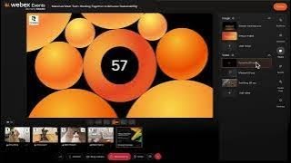 Webex Events Streaming In Action