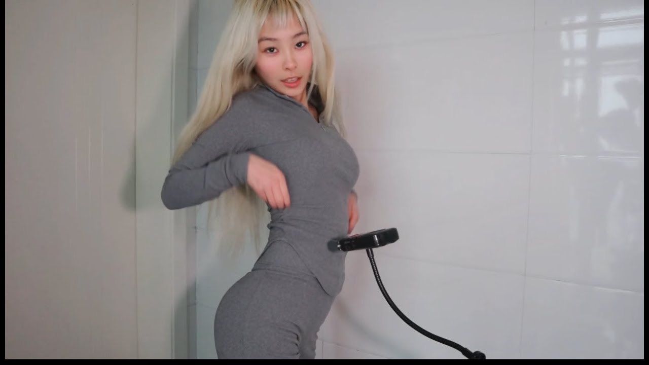 ASMR Try On Haul + deep fabrics scratching