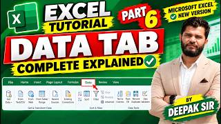 Full Excel Data Tab | Part 6 | Complete Excel Tutorial News
