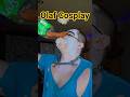 Brain Rot Olaf Cosplay 😅 #shorts #comedy #memes #cringe
