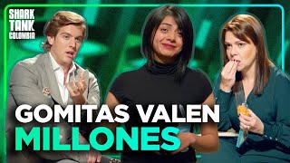 Negocio de gomitas pide 80 MILLONES a los Sharks  | Shark Tank Colombia