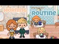 Rich Family of 4 Morning Routine!! | Toca life world