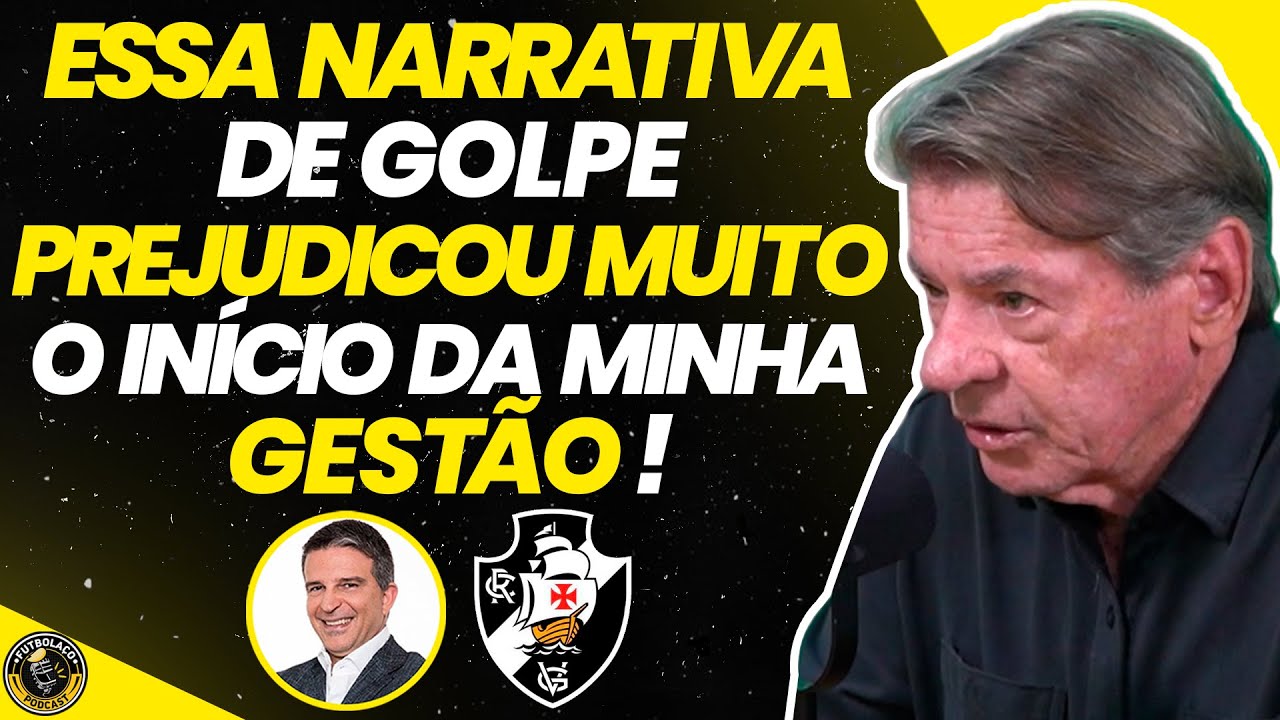 Resolvemos um problema que nos levaria a insolvência Jorge Salgado,  presidente do Vasco - Vídeo Dailymotion